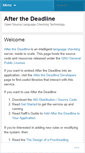 Mobile Screenshot of open.afterthedeadline.com